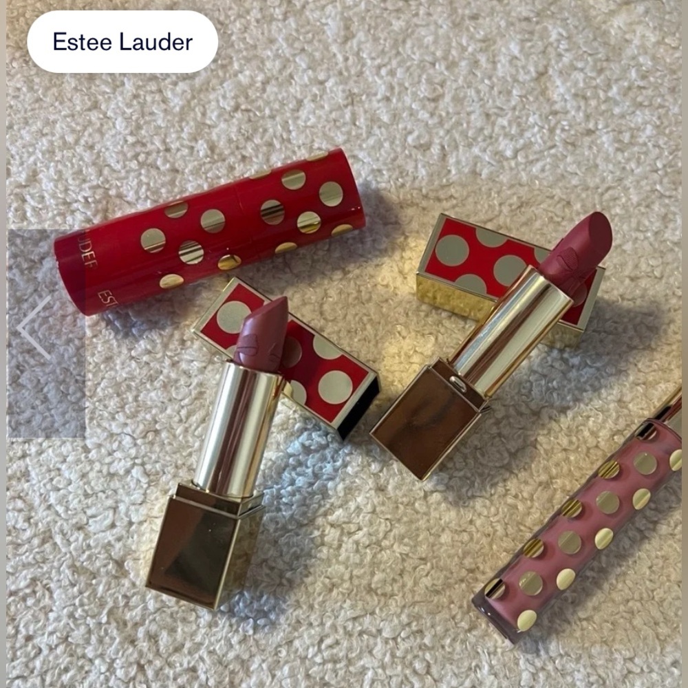 Red velvet and rosy pink Lipsticks